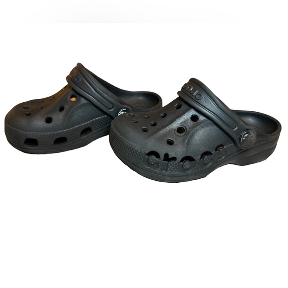 Toddler/kids black cros. Size 9 - Picture 7 of 9